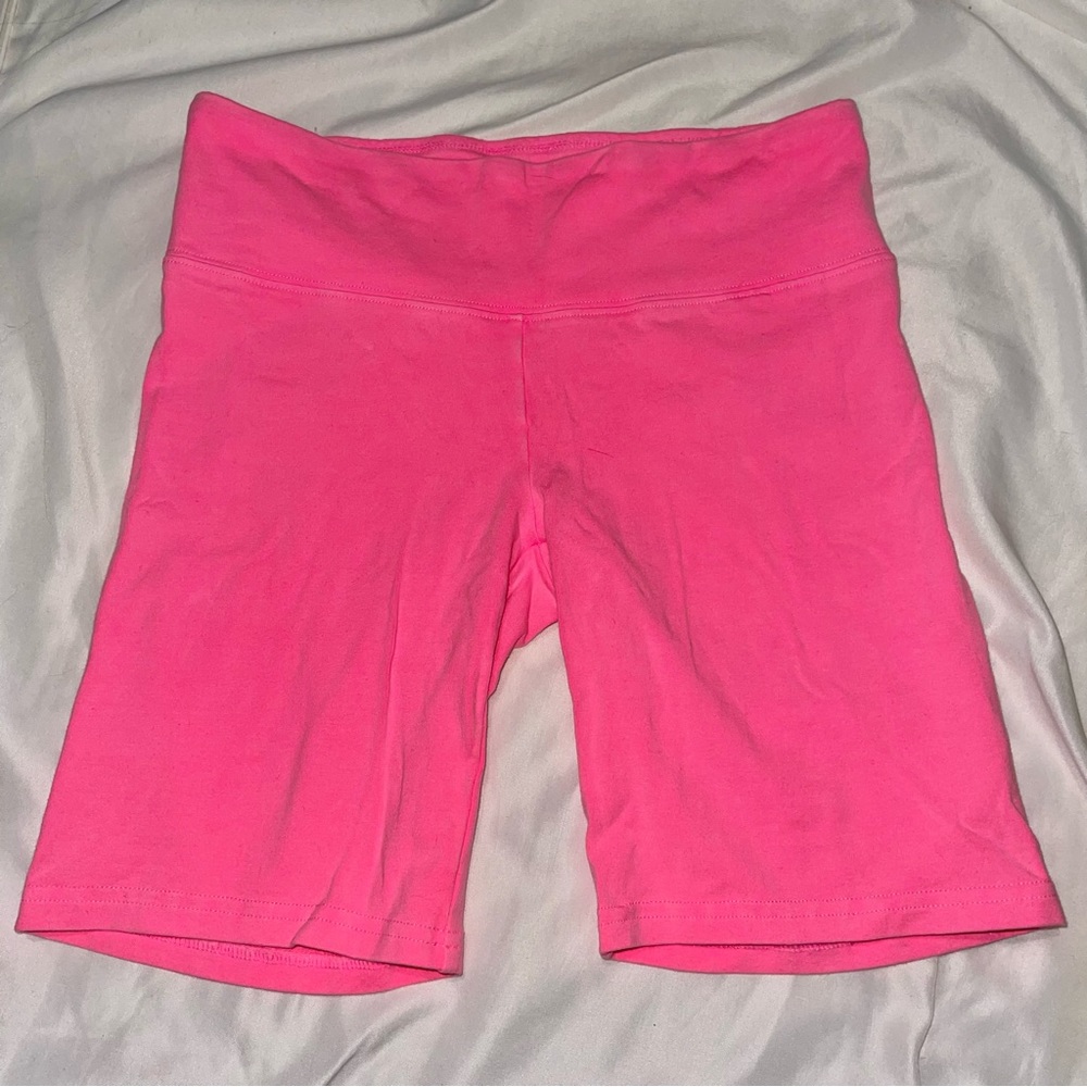 TNA | Hot Pink Biker Shorts Size: XS